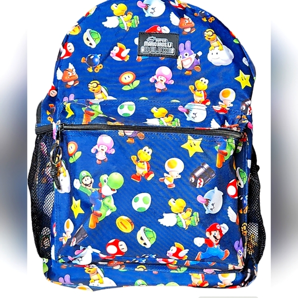Super Mario Brothers U Delux Backpack - Picture 1 of 9